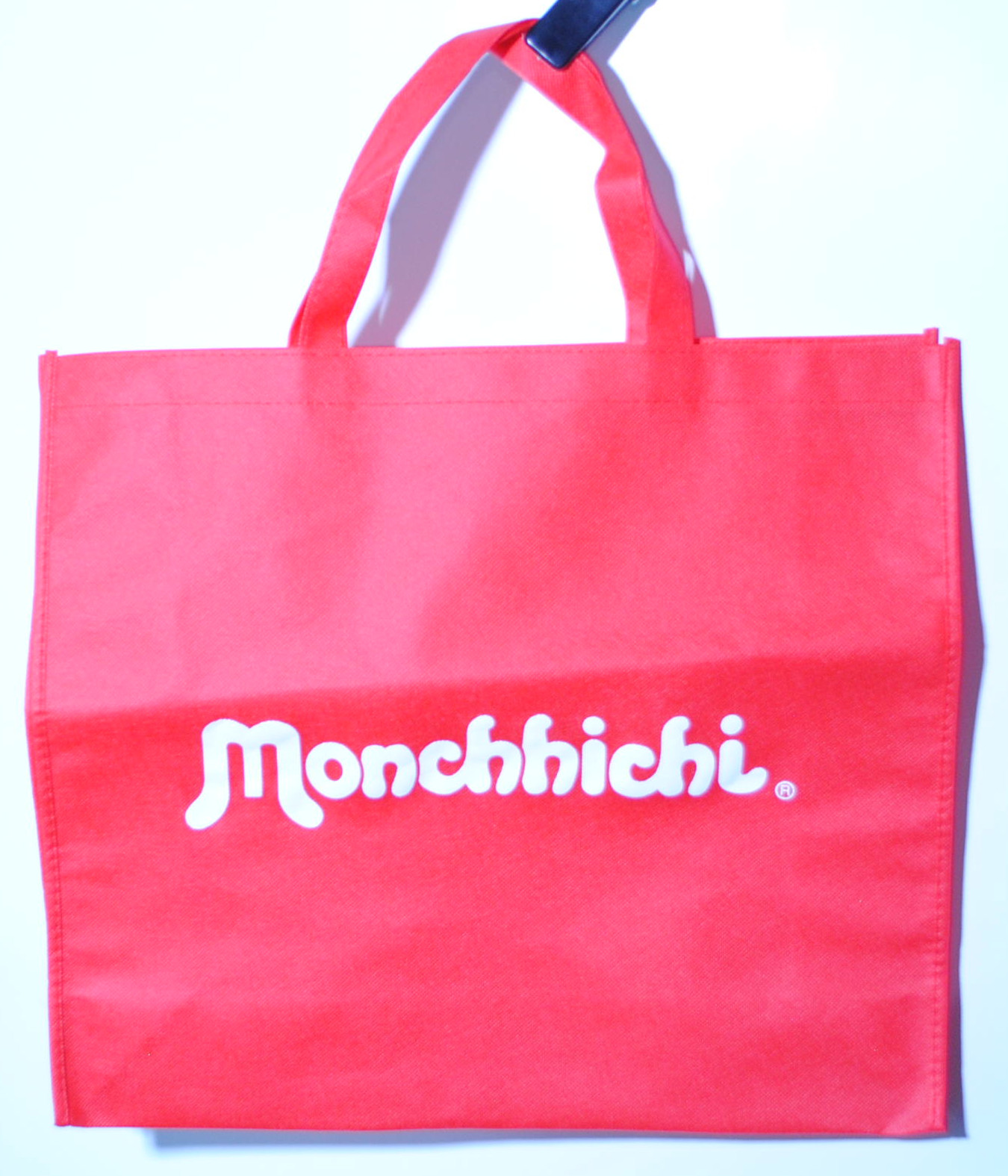 Monchhichi Fashon - Fabric Bag (Monchhichi Fashon Stofftasche), Druck Monchhichi® in weiß vorne und hinten, Sekiguchi (Merchandise, Limited Edition)