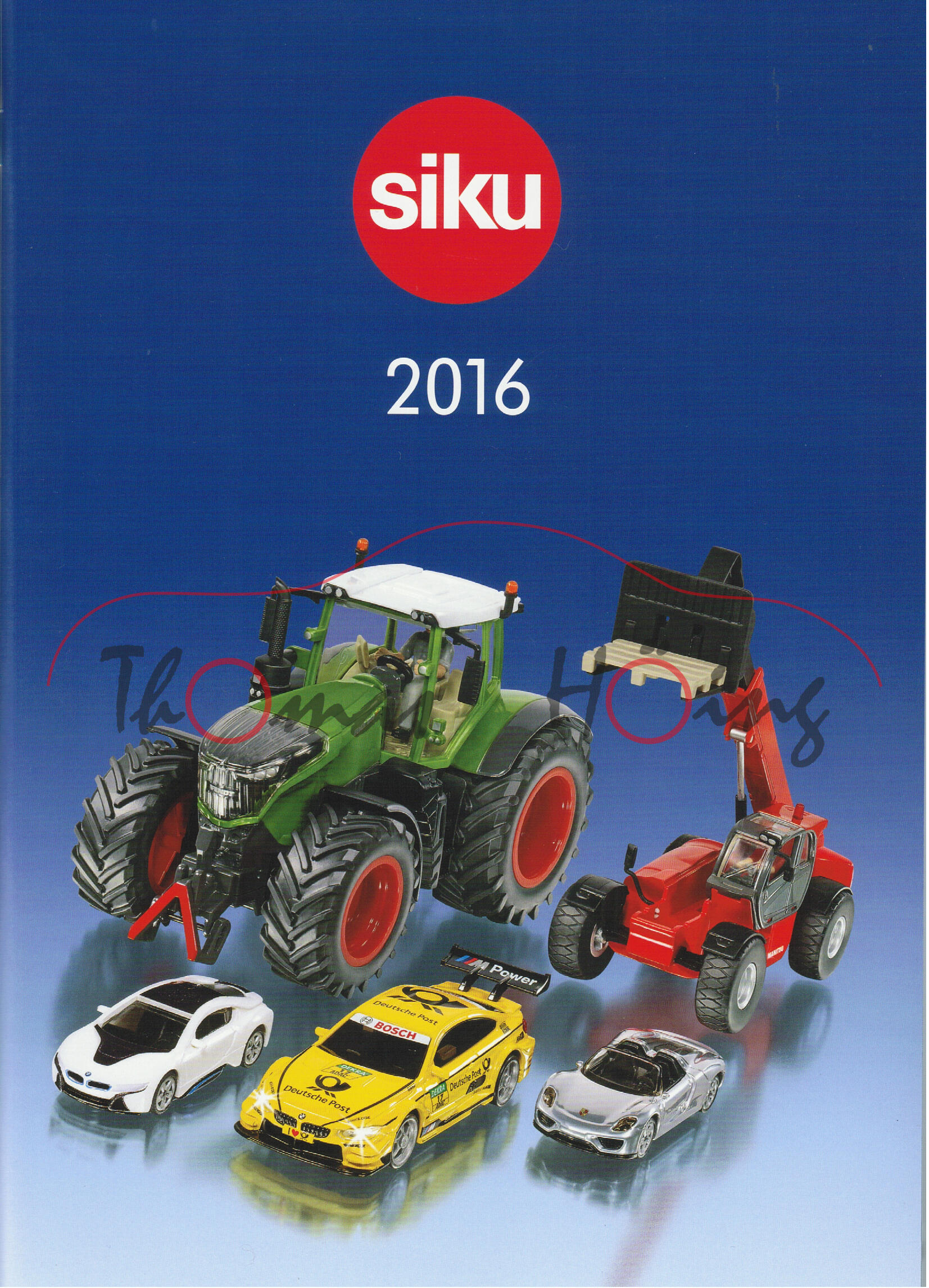 Siku-Katalog 2016, DIN-A4, 98 Seiten