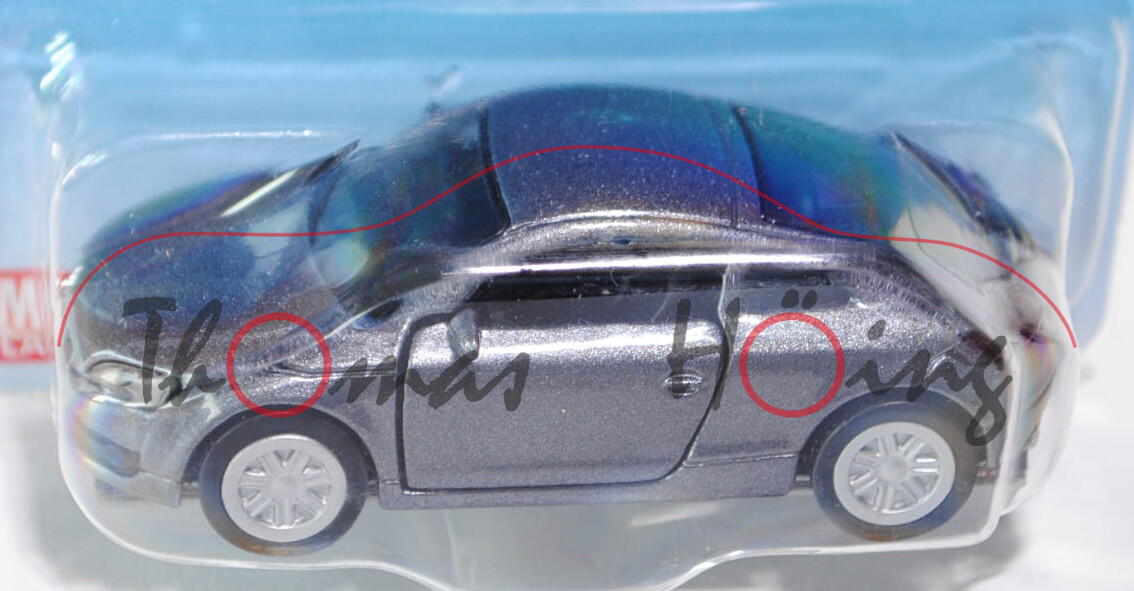 00011 Audi TT 3.2 quattro (Typ 8J), Modell 2006-2010, graphitgraumetallic, innen schwarzgrau, Lenkra