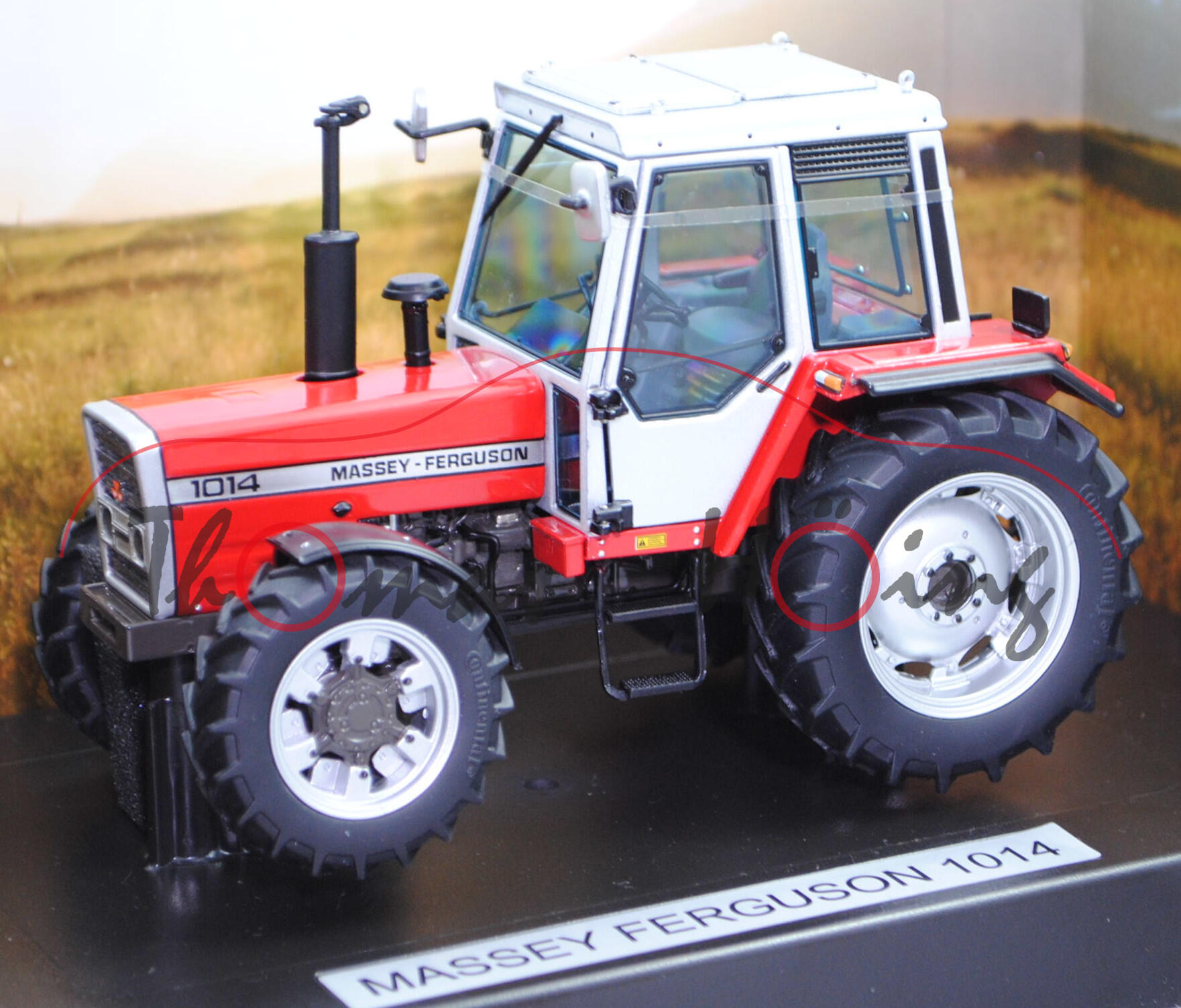 Massey Ferguson 1014 (Ausführung 1985-1990), MF-rot, weise-toys by HOLLAND OTO, 1:32, mb