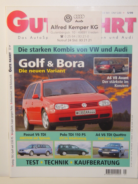 GUTE FAHRT, Heft 5, Mai 1999