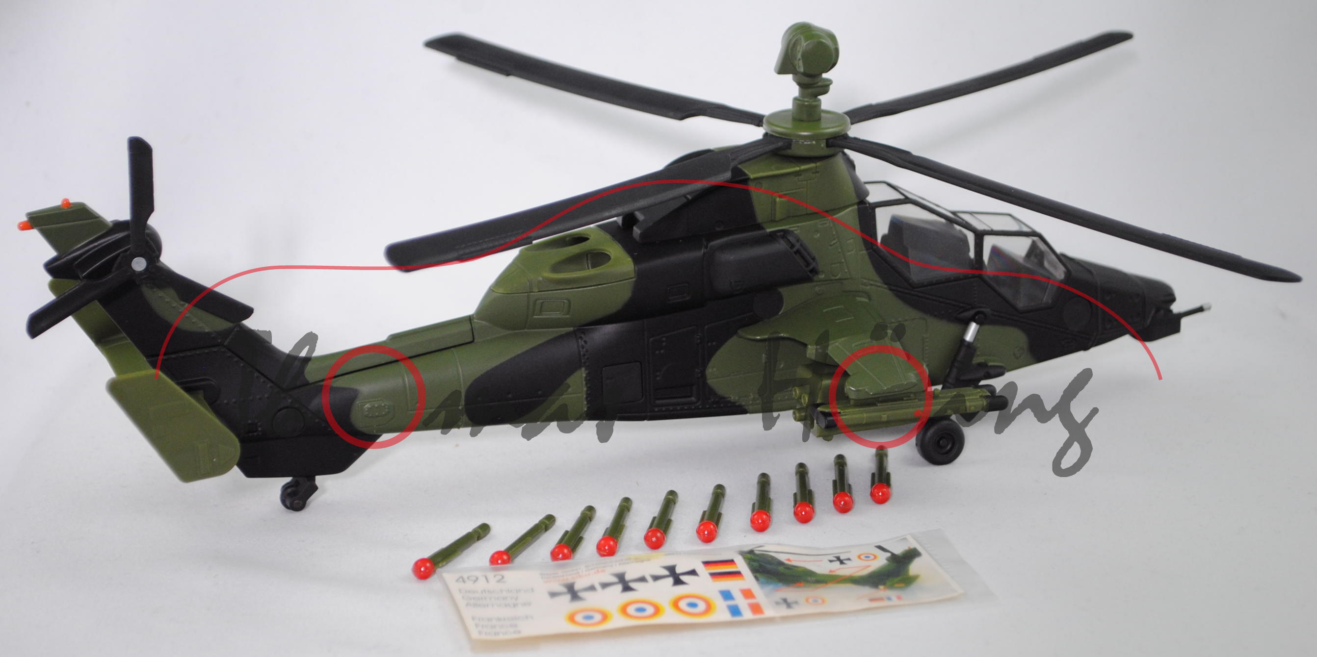 00000 Airbus/Eurocopter EC 665 Tiger UHT (Unterstützungshubschrauber) Kampfhubschrauber (Mod. 2003-)