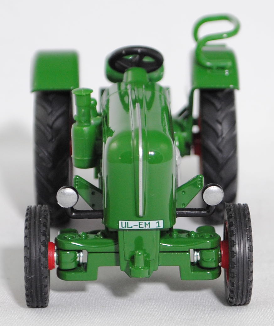 00401 Allgaier Diesel-Ackerschlepper A 133 System Porsche (Modell 1952-1955), smaragdgrün, Felgen signalrot, SIKU FARMER CLASSIC 1:32, L17mpK (Limited Edition)