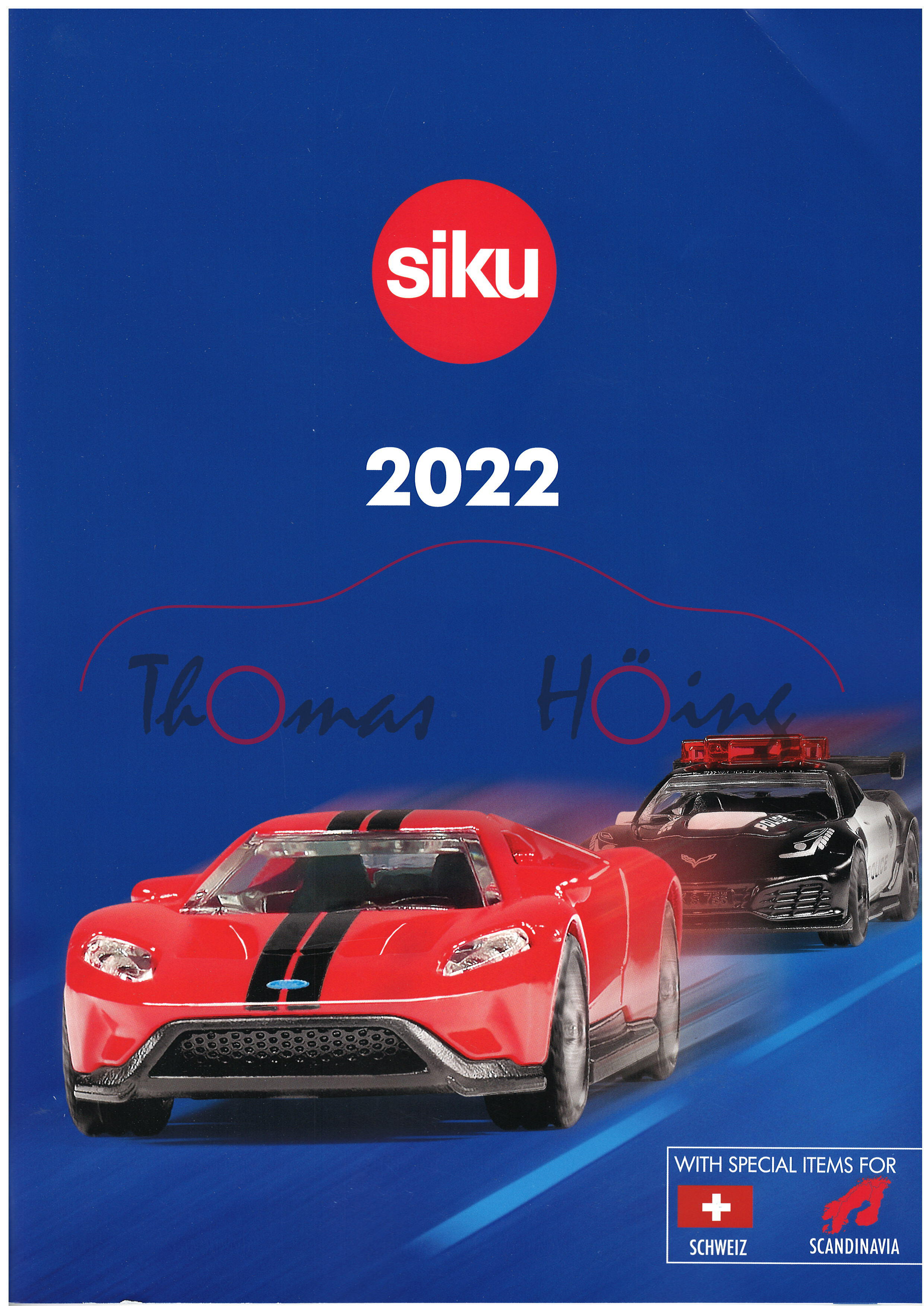 03901 CH Siku-Katalog 2022, DIN-A4, 104 Seiten (Limited Edition / SWISS and SCANDINAVIA SPECIAL)