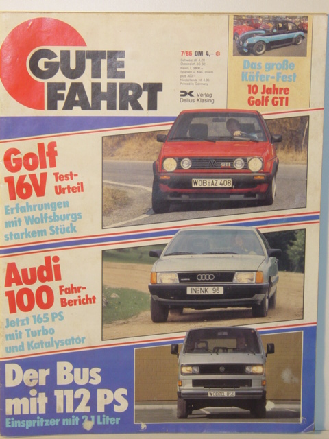 GUTE FAHRT, Heft 7, Juli 1986