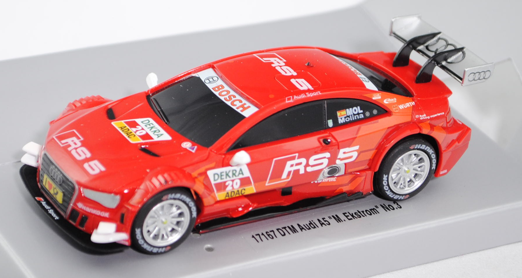 Audi RS 5 DTM 2013 (Typ R17), verkehrsrot, Team: Audi Sport Team Phoenix (Teamwertung: 1. Platz, Her