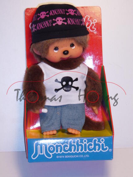 Monchhichi Skeleton Boy, 20 cm groß