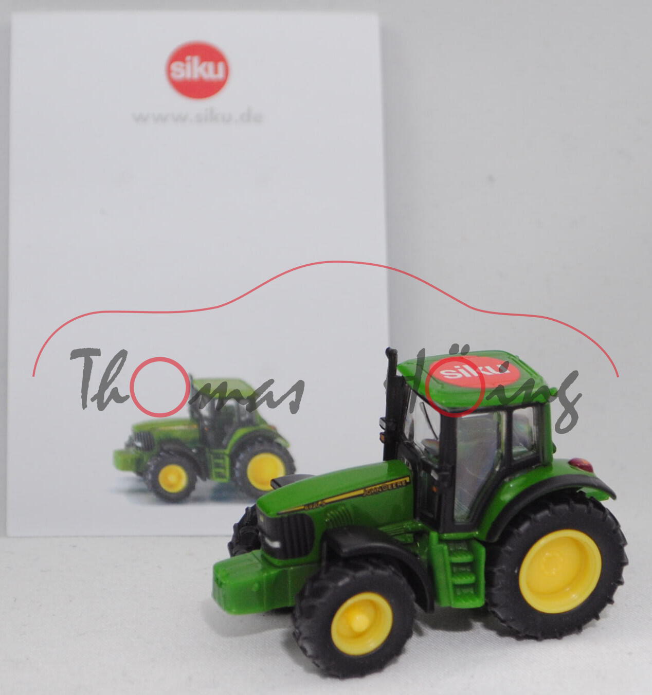 00000 John Deere 6920 S (Modell 2001-2006) mit Magnet, grün, ca. 1:89, L16nm (Limited Edition)