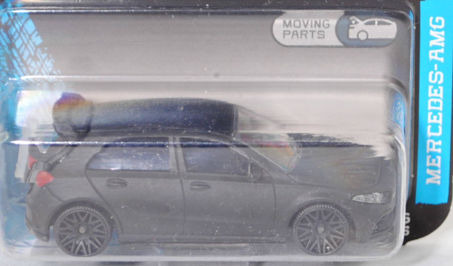 Mercedes-AMG A 35 4Matic ((4. Generation A-Klasse, W 177, Vor-MoPf, Modell 2018-2022) (Nr. 232H), mattschwarz, majorette, 1:59, Blister (MERCEDES-AMG PREMIUM CARS)