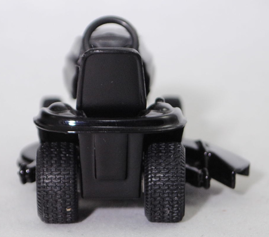00002 Rasentraktor MTD YaRD-MaN AG 5165 AUTODRIVE™ (Modellnummer 13AE504G643, 4-Style, Modell 2002-2002), schwarz, ohne Chargennummer, SIKU SUPER, 1:32, m