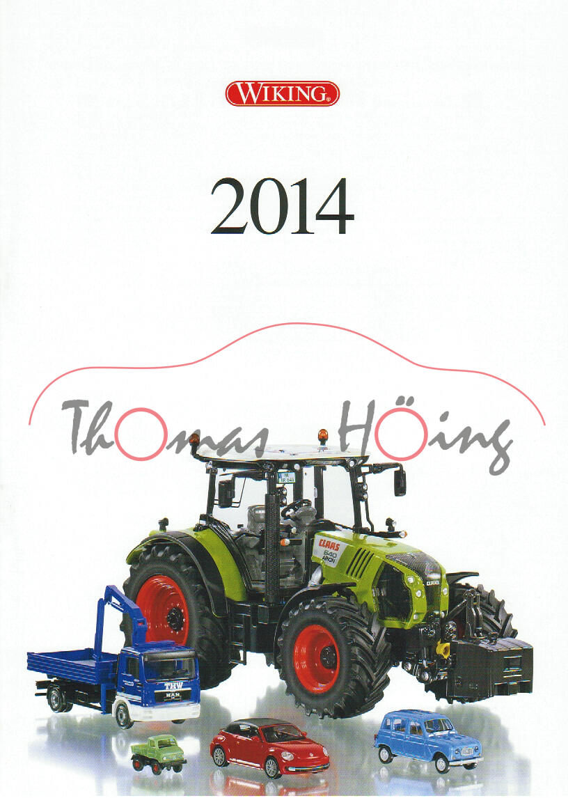 Wiking Katalog 2014 DIN A4, 28 Seiten, Wiking (EAN 4006190008013)