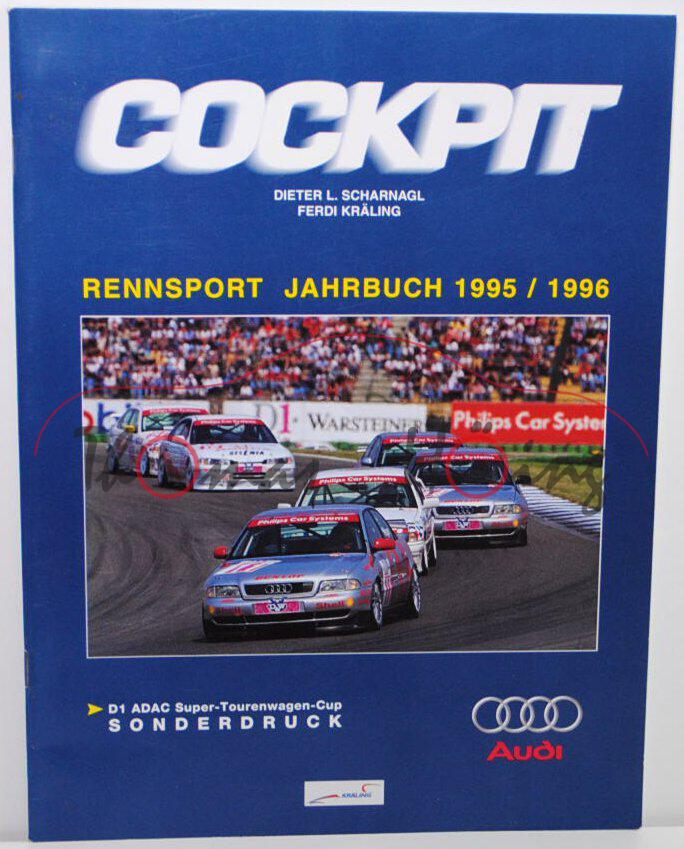 COCKPIT Rennsport Jahrbuch 1995 / 1996, D1 ADAC Super-Tourenwagen-Cup SONDERDRUCK, Dieter L. Scharna