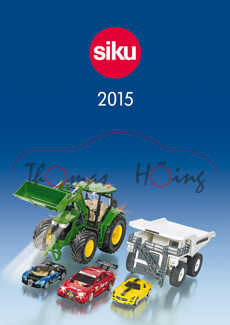 Siku-Katalog 2015, DIN-A4, 94 Seiten (EAN 4006874090013)