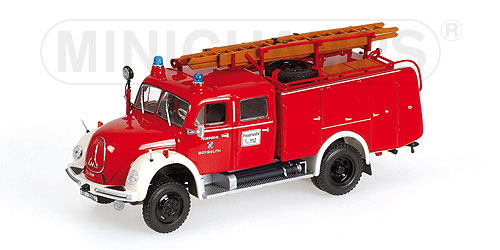 Magirus-Deutz F Mercur FA 3500/6 TLF 16 A (Rundhauber, Frontlenker, Modell 1957-1964, Baujahr 1957),