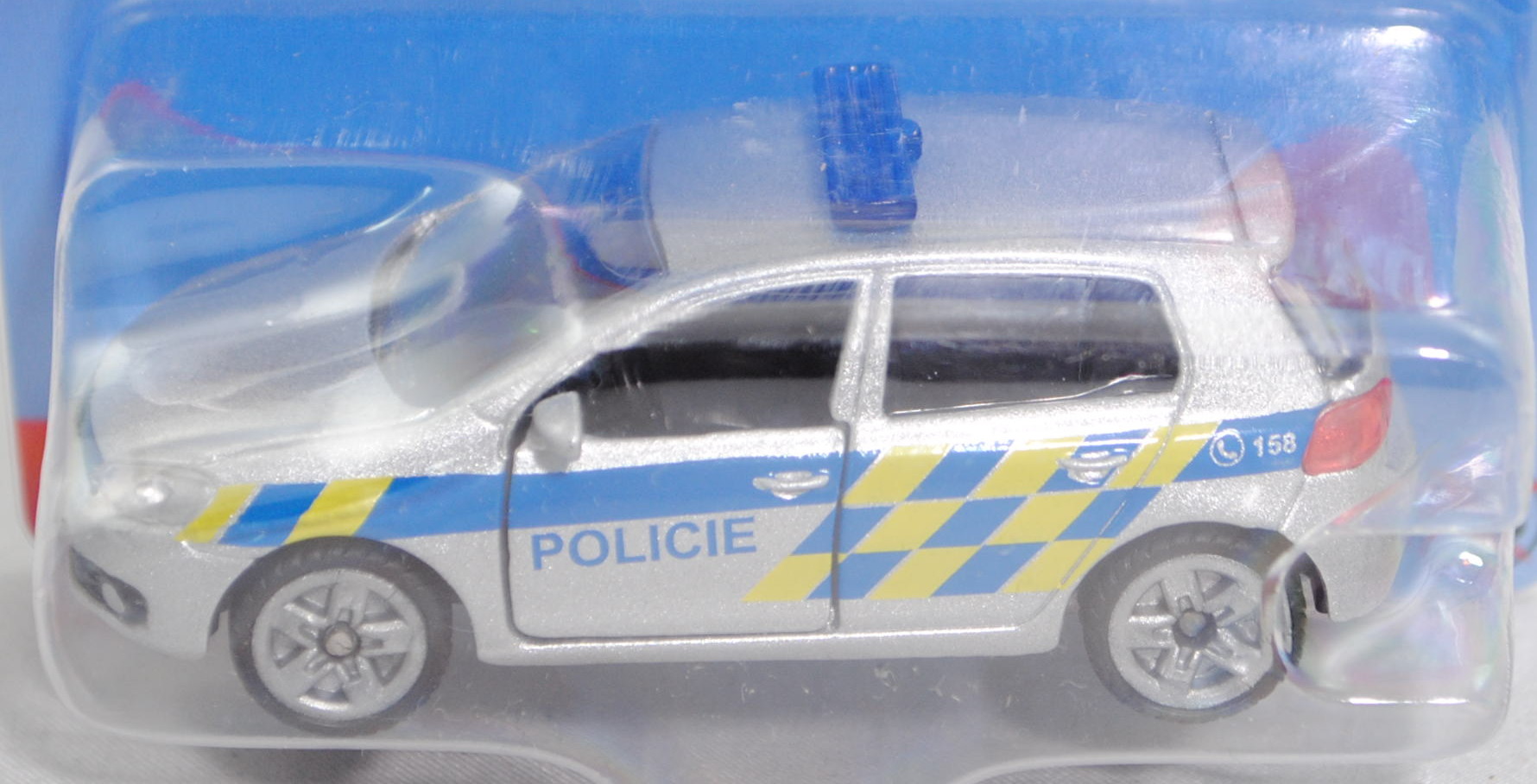 06100 CZ VW Golf VI 2.0 TDI (Typ 1K, Modell 2008-2012) Patrol Car, silber, POLICIE, P29e (Limited)