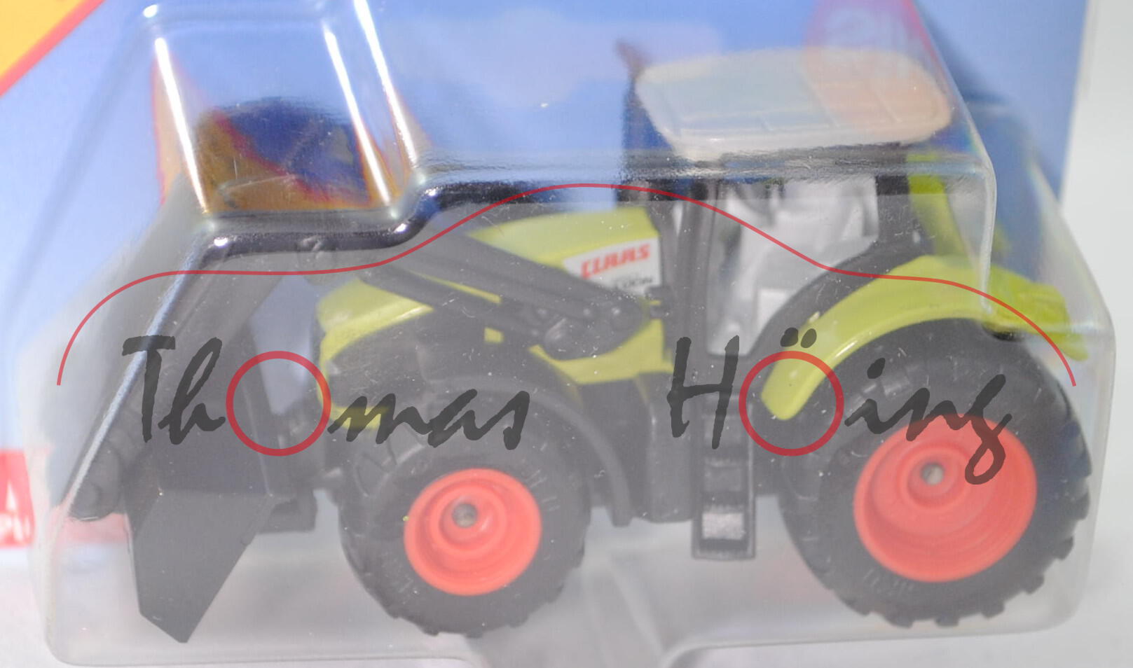 00000 CLAAS AXION 950 (Modell 2017-) mit Frontlader, grau/grau/grün/schwarz, SIKU, P29e