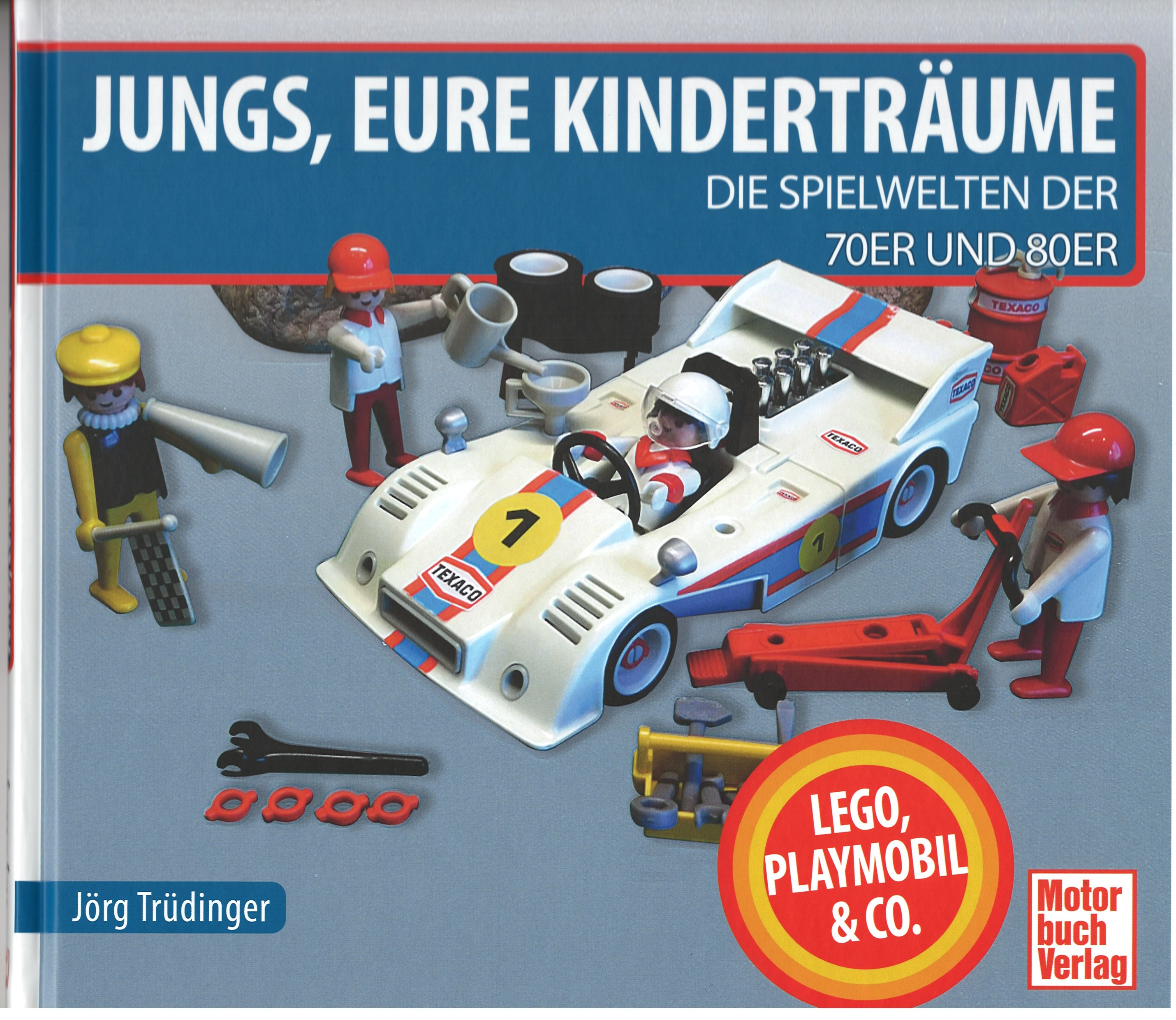 JUNGS, EURE KINDERTRÄUME - DIE SPIELWELTEN DER 70ER UND 80ER, Inhalt: u.a. PLAYMOBIL / LEGO / BRITAINS / SOLIDO / TEKNO / POLISTIL, Jörg Trüdinger, Motorbuch Verlag