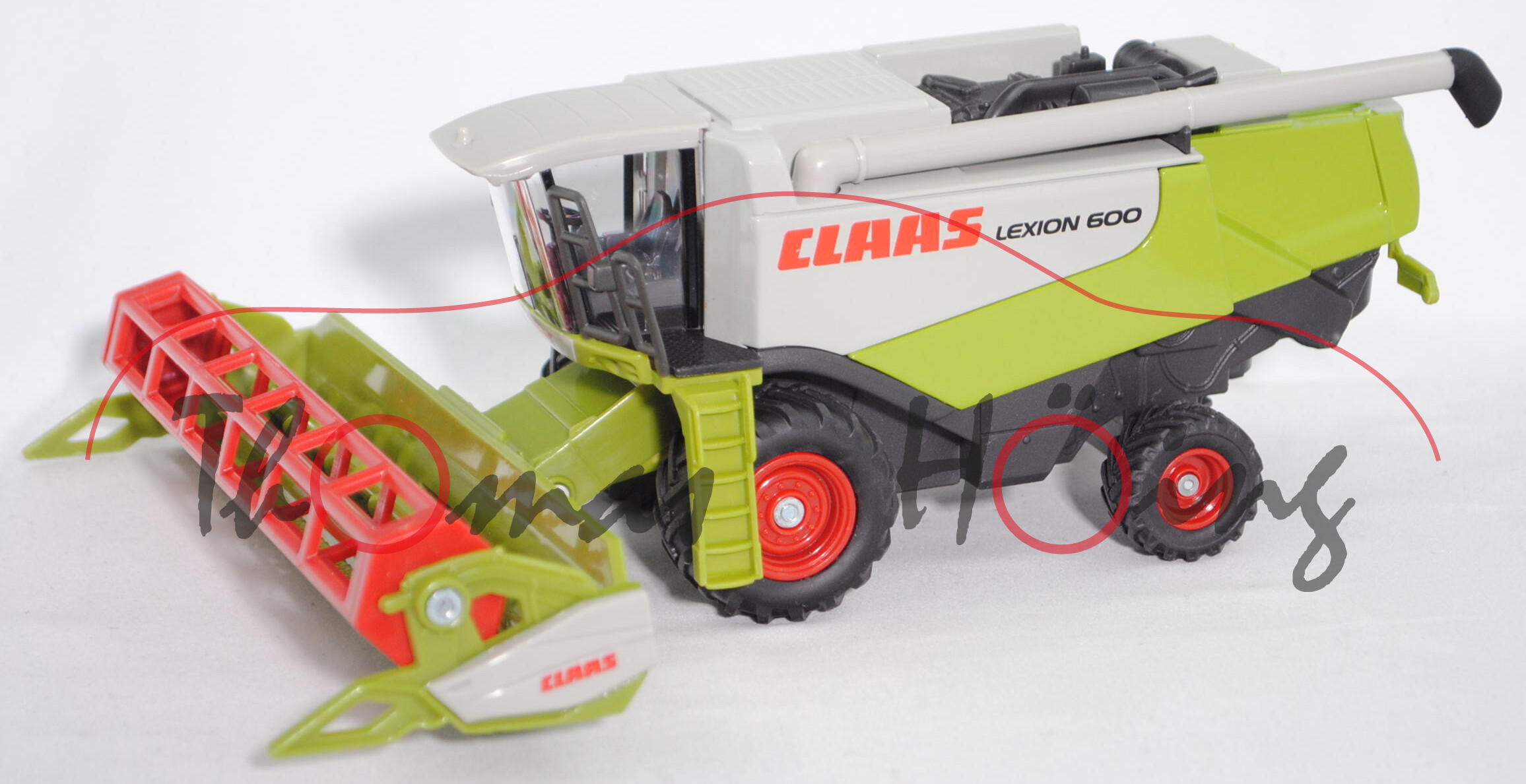 00001 Claas LEXION 600 Mähdrescher (Mod. 05-10), claasgrün/perlweiß, CLAAS LEXION 600, 1:50, L17mpK