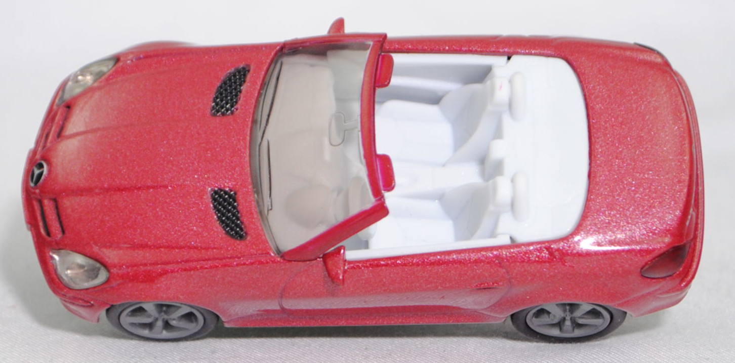 00013 Mercedes-Benz SLK 350 (interne Baureihenbezeichnung R 171, Vor-MoPf, Modell 2004-2008), hell-braunrotmetallic (bernsteinrot metallic), SIKU SUPER, 1:55, P29e