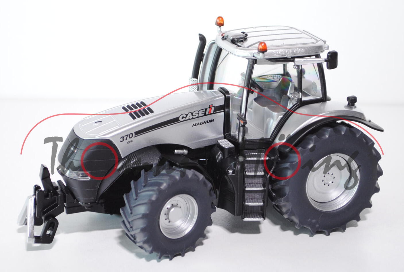 Case IH Magnum 370 CVX, silbermetallic/schwarz, SIKU EDITION 2014, alle Modelle sind einzeln durchnu