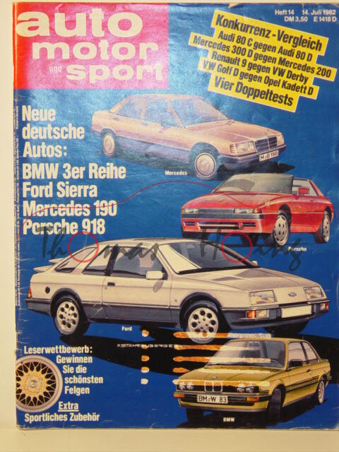 auto motor und sport, Heft 14, 14. Juli 1982