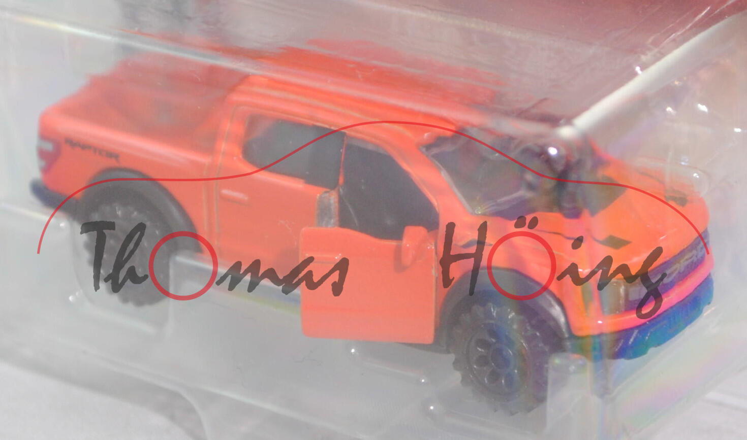 Ford F-150 RAPTOR SuperCrew (Typ P702, Modell 2021-), orange, Nr. 201H ...