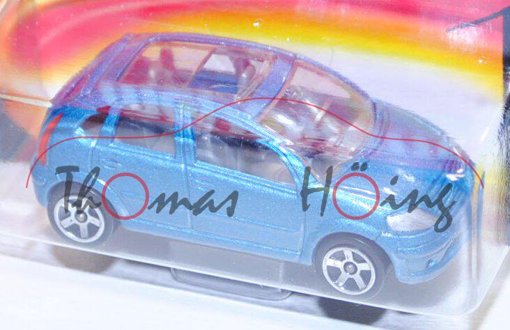 Citroen C3 (Nr. 254A), hell-capriblaumetallic, majorette, 1:58, Blister