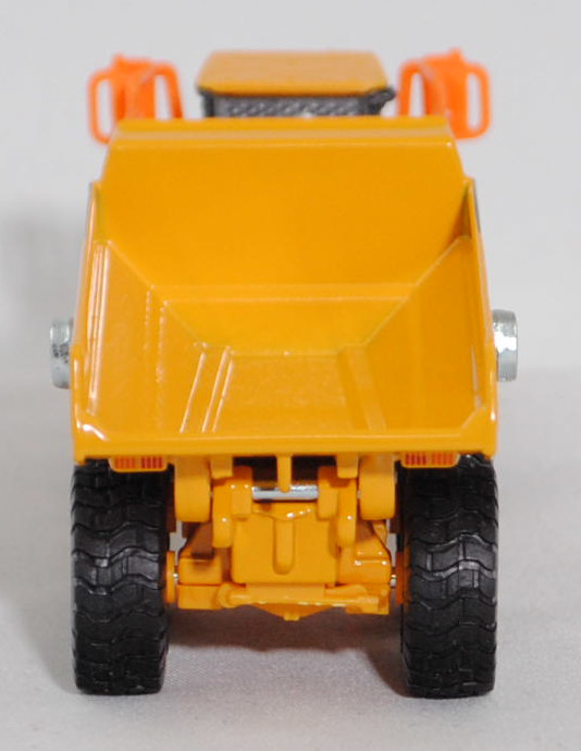 00000 Knickgelenkter Volvo-Dumper A40J 6x6 (10. Generation, Baureihe J-Serie, Modell 2025-), maisgelb/graphitgrau, innen graphitgrau, SIKU SUPER 1:87, L17mpK