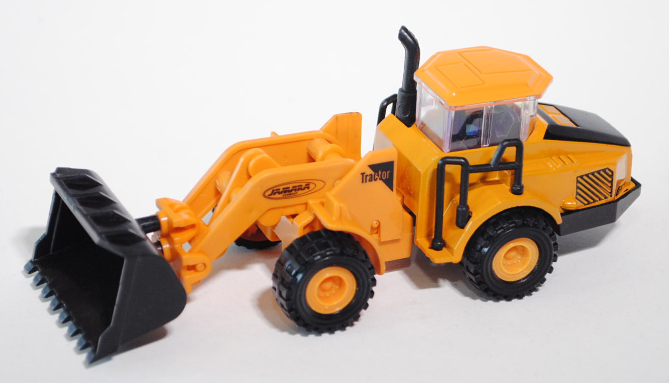 Radlader (Construction Machine), chromgelb/schwarz, JAMARA, 1:87, mb