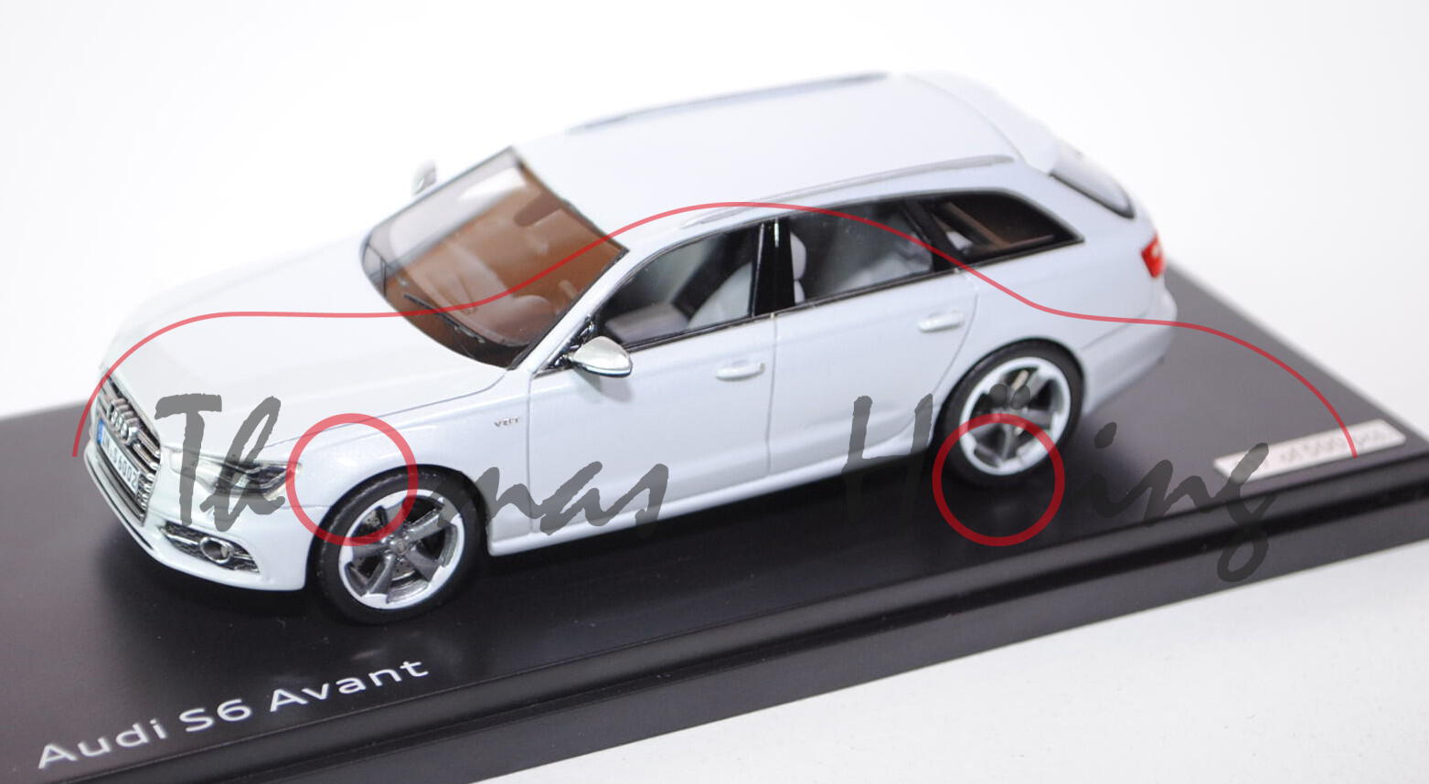 Audi S6 Avant (C7, Typ 4G), Modell 2011-, suzukagrau, Schuco, 1:43, limitierte Auflage, Handarbeitsm