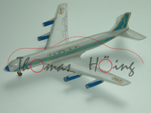 Boeing 707 Intercontinental, SABENA / SAB 707, 1:250, ohne Zettel