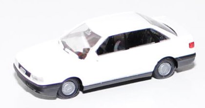 Audi 80 (B3, Typ 89), Modell 1986-1991, reinweiß, Rietze, 1:87, mb