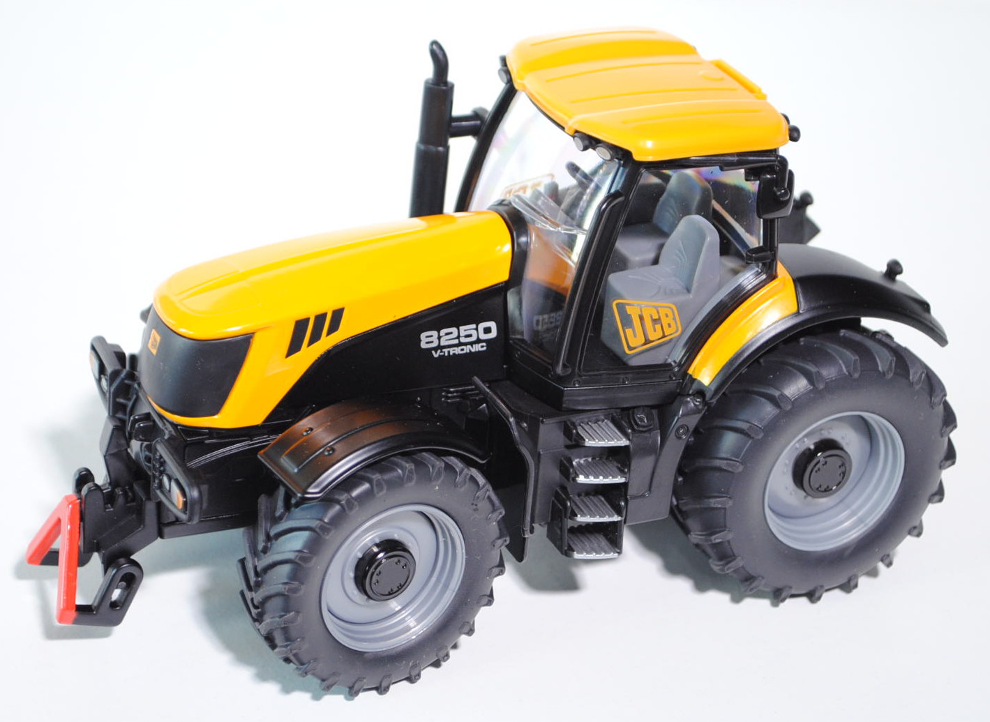 JCB 8250 V-TRONIC, melonengelb/schwarz, Druck 8250 / V-TRONIC auf der Seite in weiß, Druck JCB in me