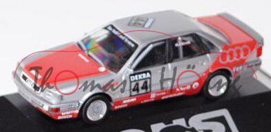 Audi V8 quattro Evo2 DTM (Typ R6, Modell 1991-1992), silber/rot, DTM Saison 1992, Team: SMS, Fahrer: