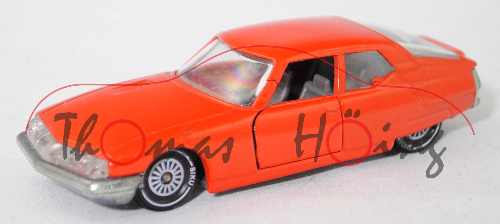 06401 HU Citroen SM 2.7 (1. Generation, Baureihe SM, SB, Modell 1970-1972), blutorange, innen verkehrsgrau, SIKU Ungarn / Metchy, 1:61, m (Limited Edition / HUNGARY SPECIAL)