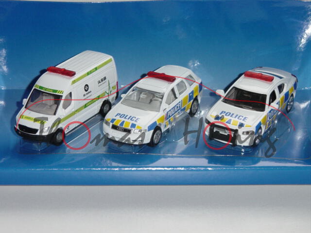 80400 NZ New Zealand Emergency Set - Serie II, bestehend aus 1597-NZ Mercedes Sprinter Krankenwagen 