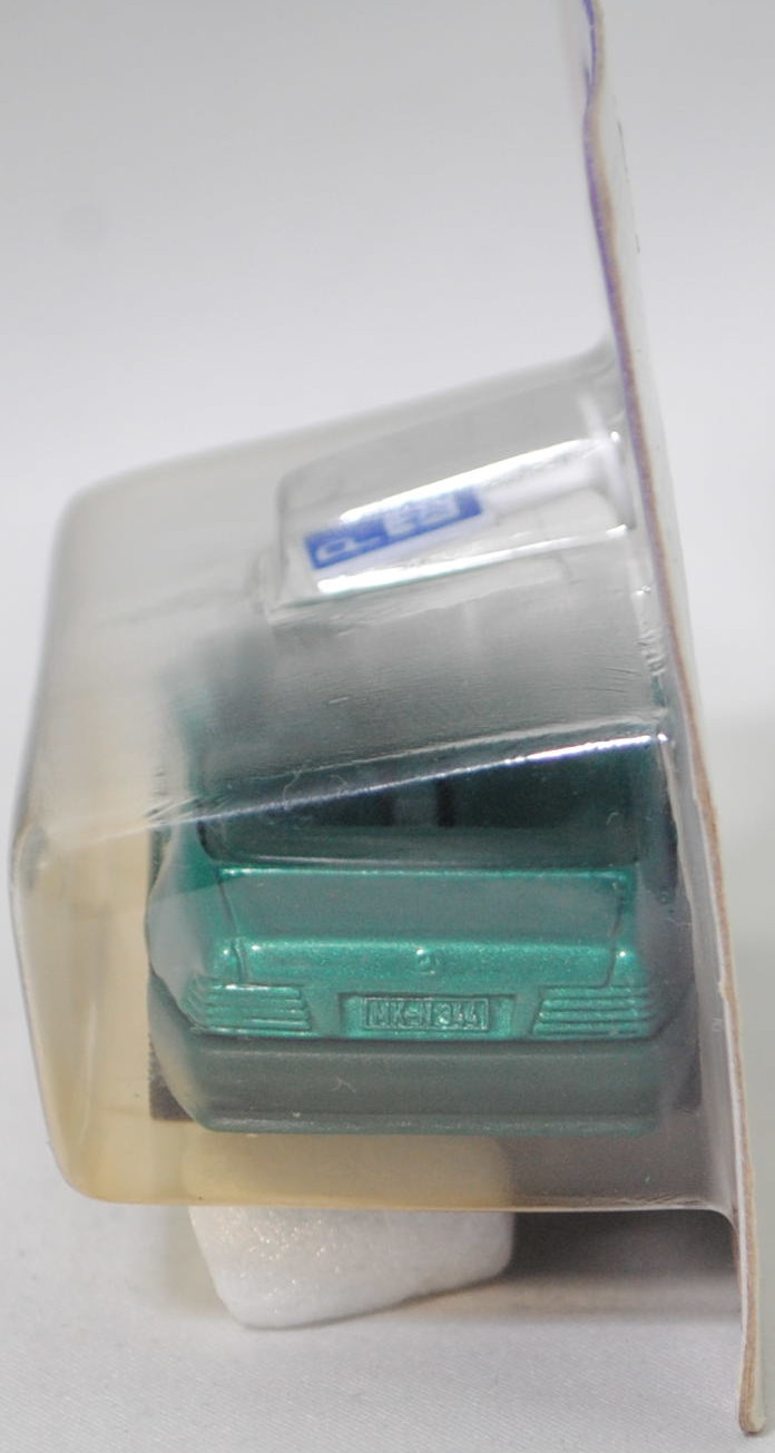 00004 Mercedes-Benz 500 SL (R 129, Modell 1989-1992), türkisgrünmetallic, Stern im Kühlergrill silber, Heckklappe mit Stern, Hong, B7, SIKU SUPER, 1:55, P27