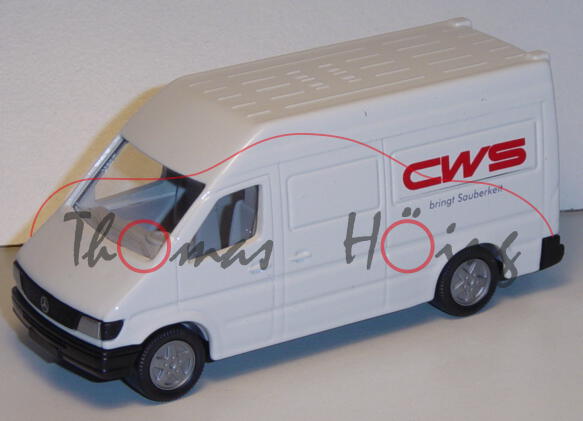 Mercedes-Benz Sprinter (T1N, Baureihe W 901) 212 D / 312 D / 412 D, Modell 1995-2000, reinweiß, CWS