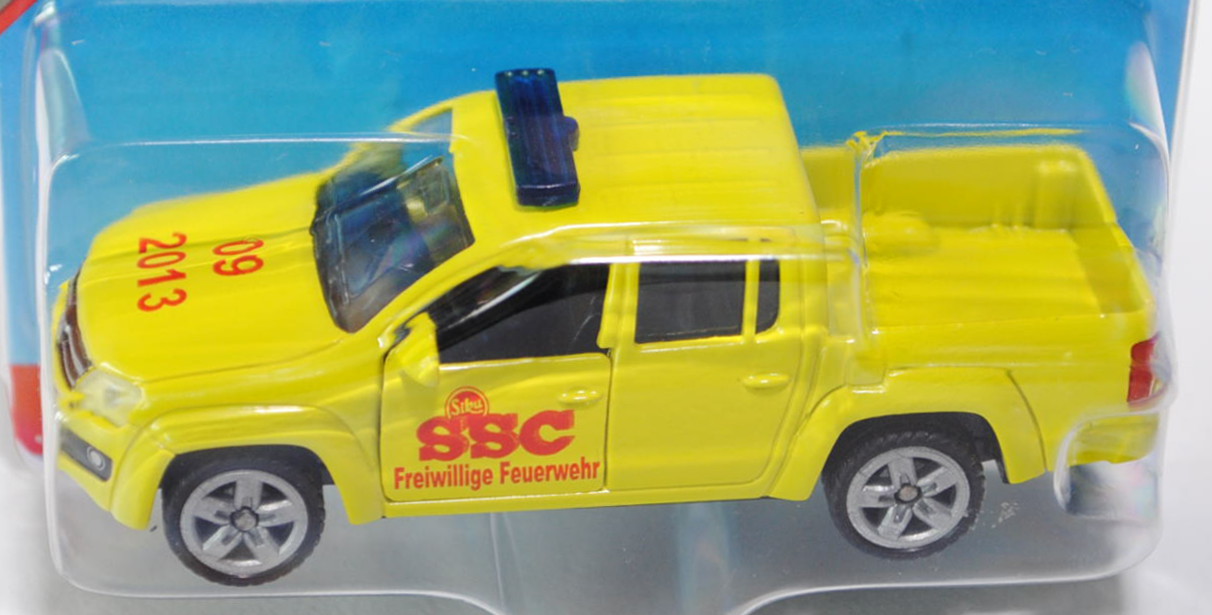 00401 SSC 2013 VW Amarok (2H, Typ VN817, Mod. 2010-2016) Feuerwehr, leuchtgelb, SSC 2013, P29e