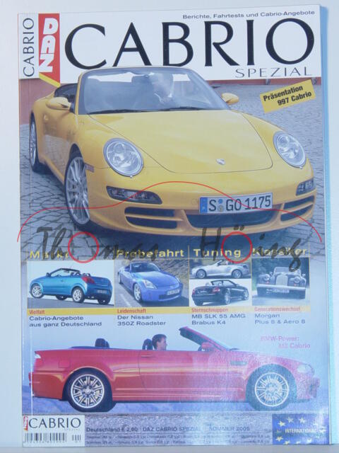 DAZ CABRIO, Sommer 2005