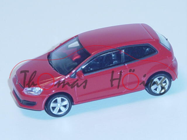 VW Polo, rocket orange, 1:50, Norev, Werbeschachtel