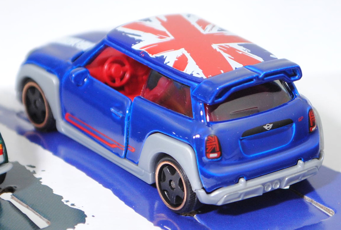 Giftpack MINI ICONS: MINI John Cooper Works GP (Modell 2020) + 2x MINI Cooper 1.3i (Modell 1991-1996) + 2x MINI Cooper S, majorette, mb (MINI ICONS EDITION)