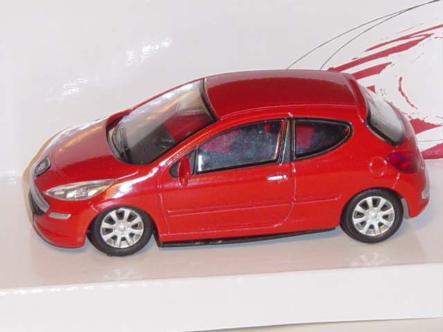 Peugeot 207, rot, MondoMotors, 1:43, mb