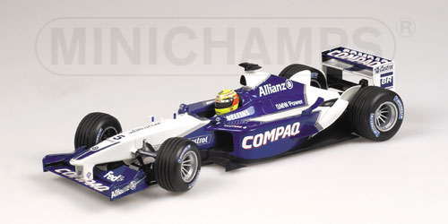 Williams FW24, reinweiß/ultramarinblau, Team Williams-BMW F1 Team (2. Platz), Fahrer: Ralf Schumache