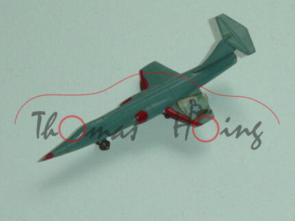 Lockheed F 104, Starfighter, U.S.AIR FORCE, Aufkleber teils weg, 1:250, ohne Zettel