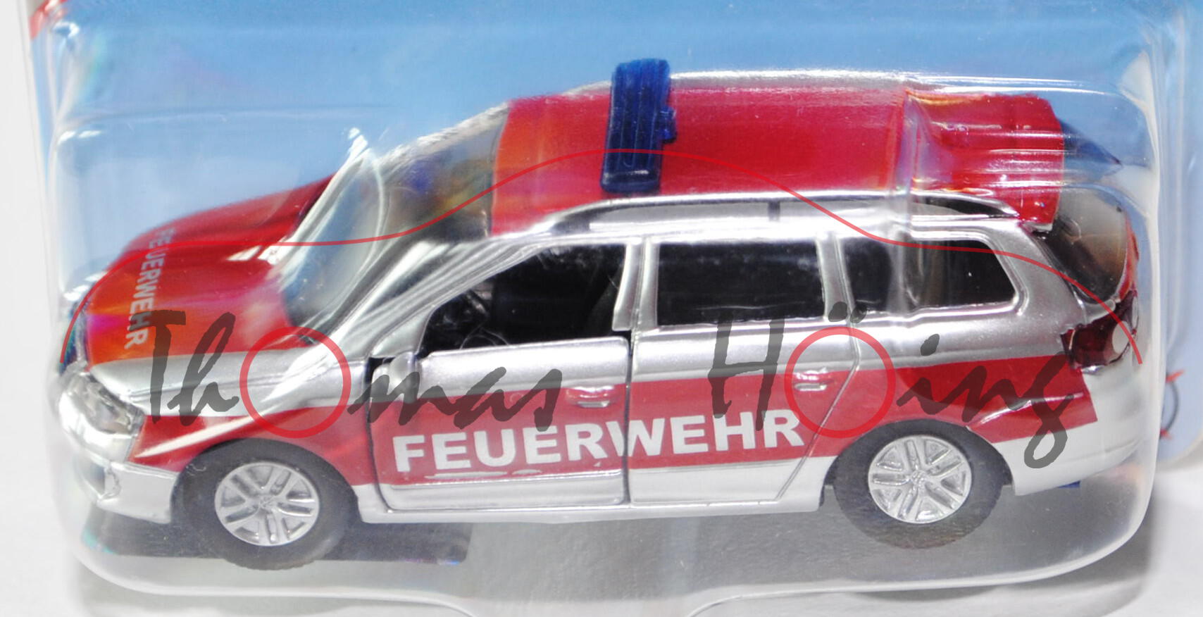 00000 VW Passat Variant 2.0 FSI (B6, Typ 3C) Feuerwehr-Kommandowagen, Modell 2005-2010, weißaluminiu