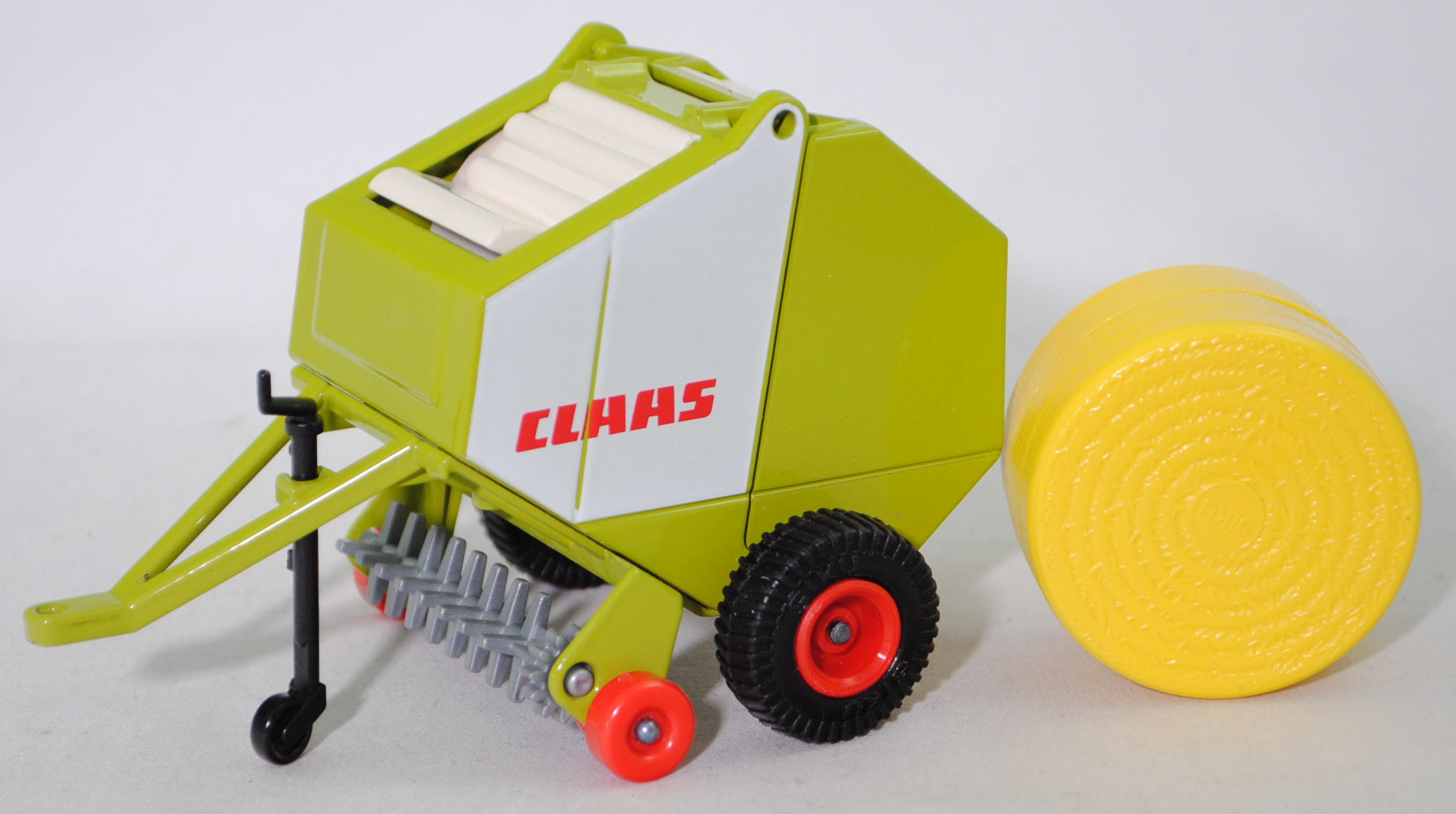 00001 CLAAS ROLLANT 66 Großballenpresse (Baureihe ROLLANT, Modell 1988-2002), claasgrün, SIKU, 1:32, L15