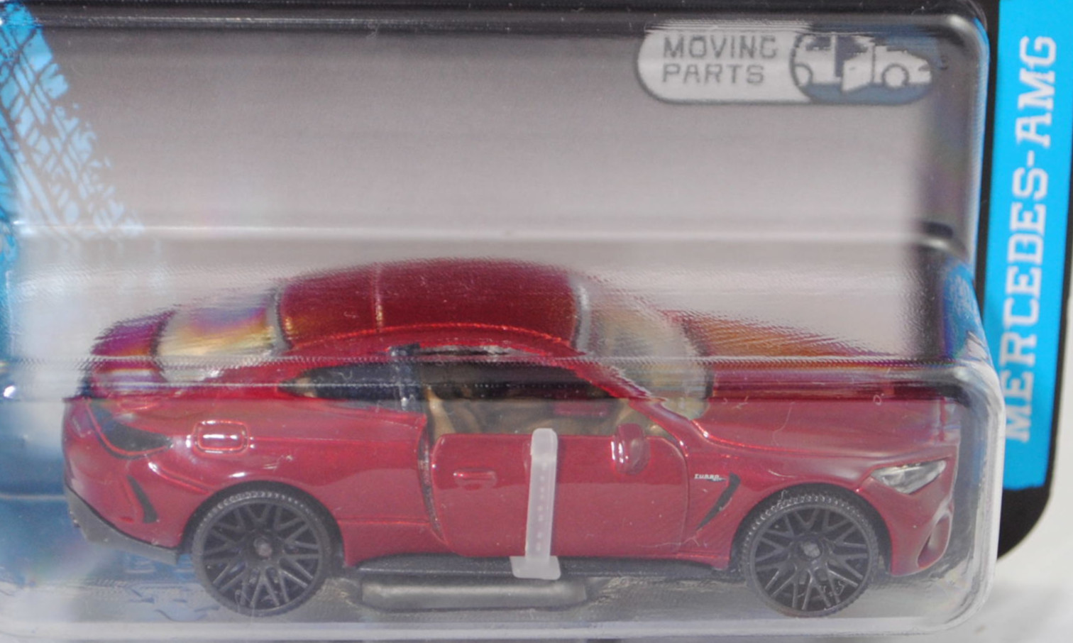 Mercedes-AMG CLE 53 4Matic+ Coupé Premium (1. Generation, C 236, Modell 2023-) (Nr. 232Q), patagonienrot metallic, majorette, 1:66, Blister (MERCEDES-AMG PREMIUM CARS)