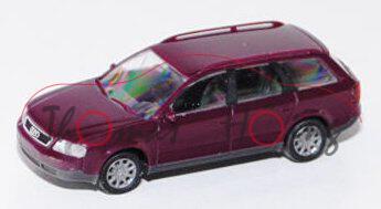 Audi A6 Avant (C5, Typ 4B), Modell 1995-2005, purpurviolett, Rietze, 1:87, mb