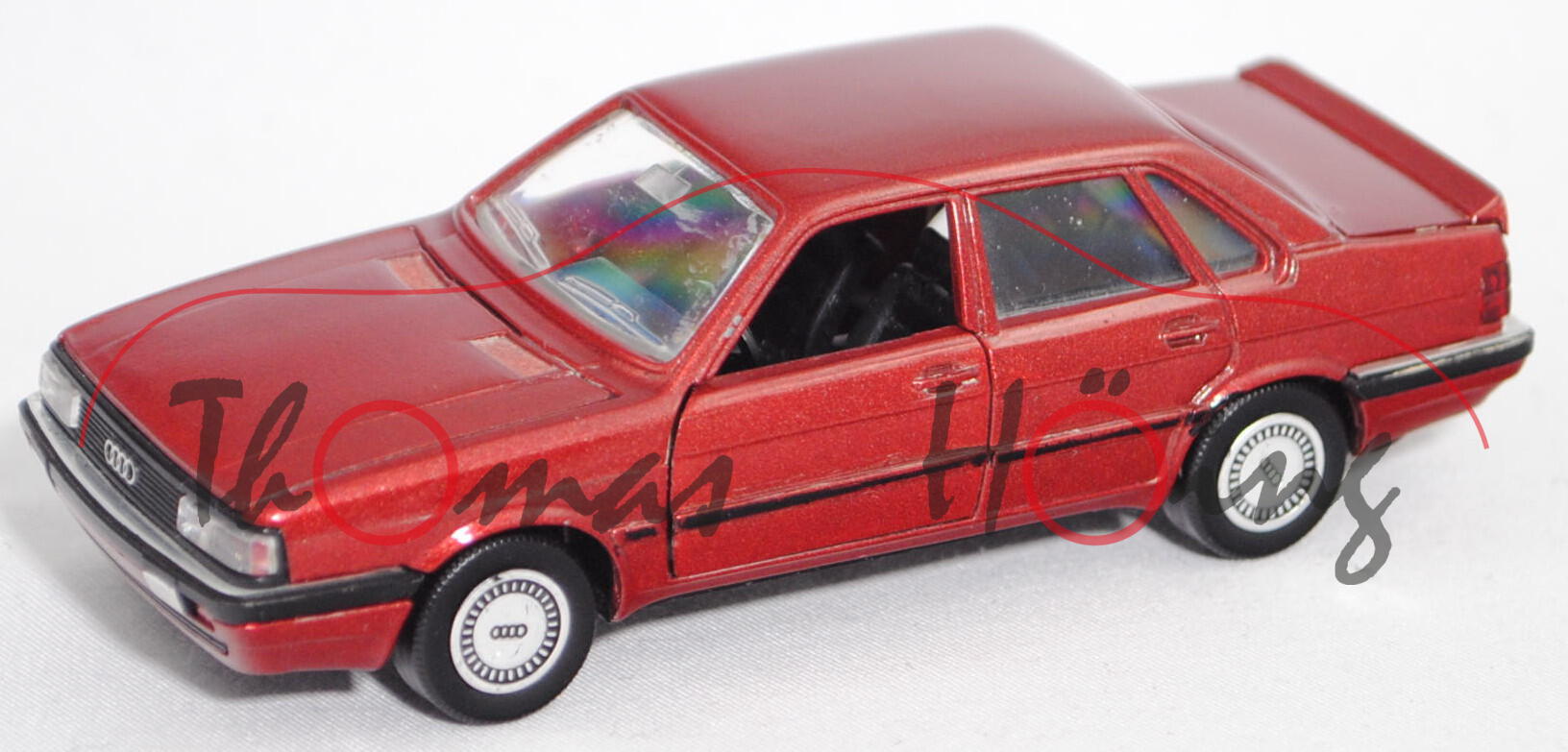 Audi 90 quattro (B2 facelift, Facelift 1984, Mod. 1984-1986), tizianrot metallic, Schabak, 1:43